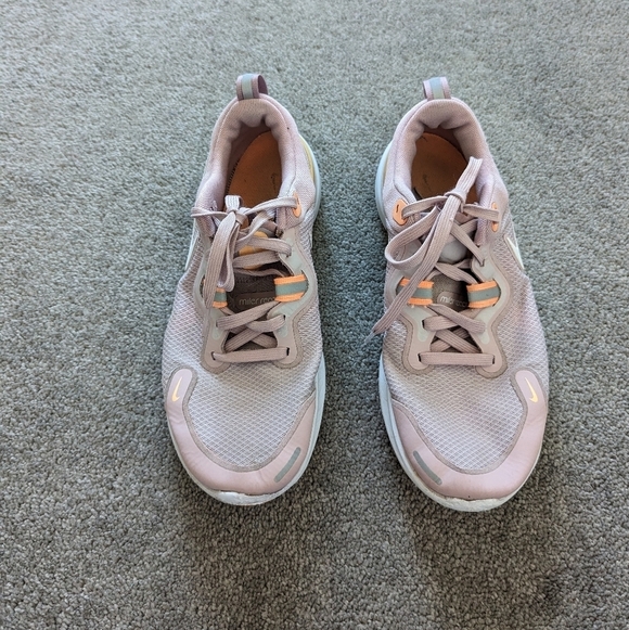 Nike react miller pink sunning shoes sneakers women's 9 - Picture 3 of 8